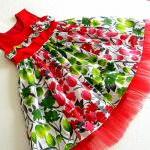 Christmas Dress Sewing Pattern, 6 Months To 10..